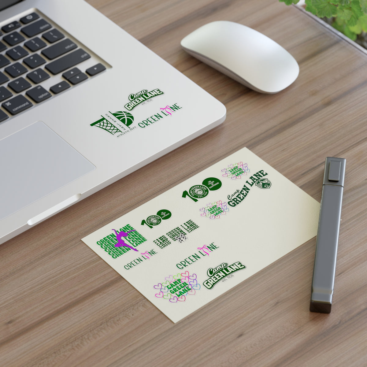 Camp Green Lane Sticker Sheet