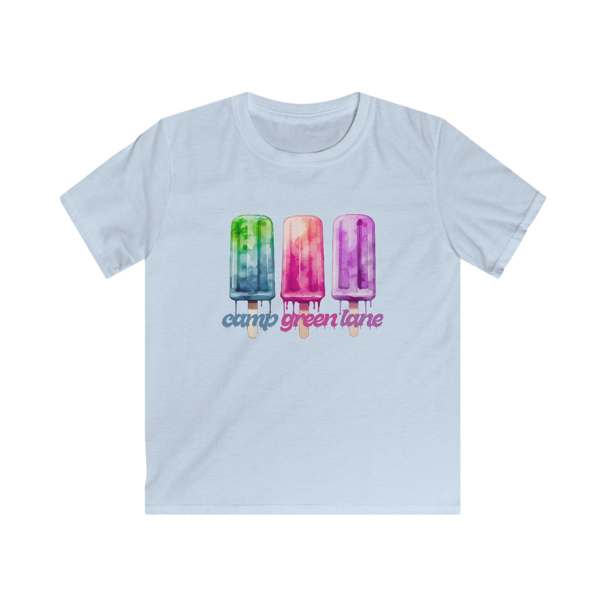Colorful Watercolor Popsicles $25