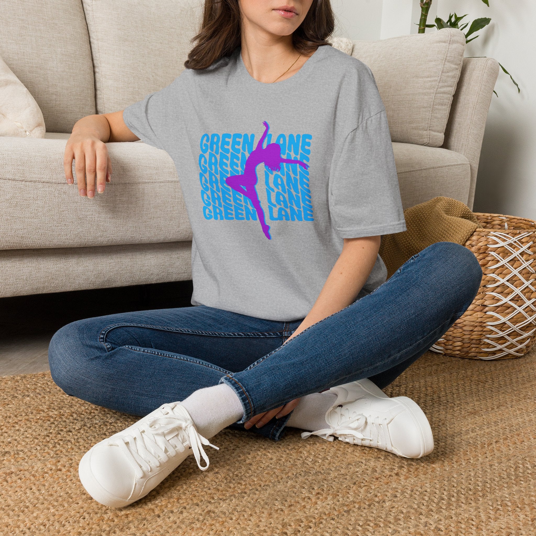 Green Lane Dance Silhouette T-Shirt $19.50