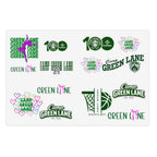 Camp Green Lane Sticker Sheet