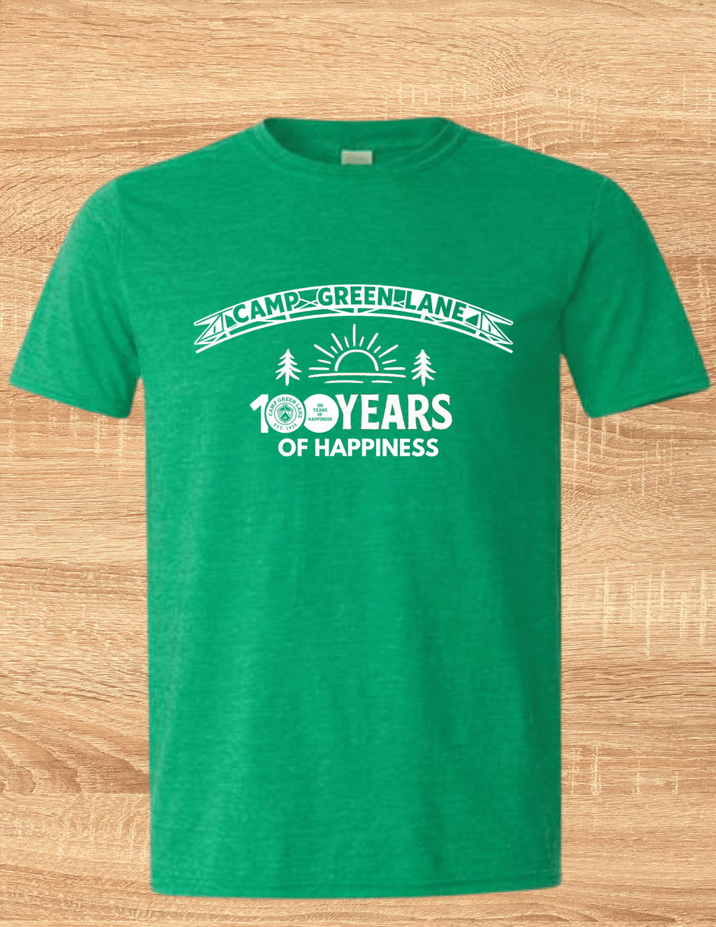 Camp Green Lane Official 100 Tee