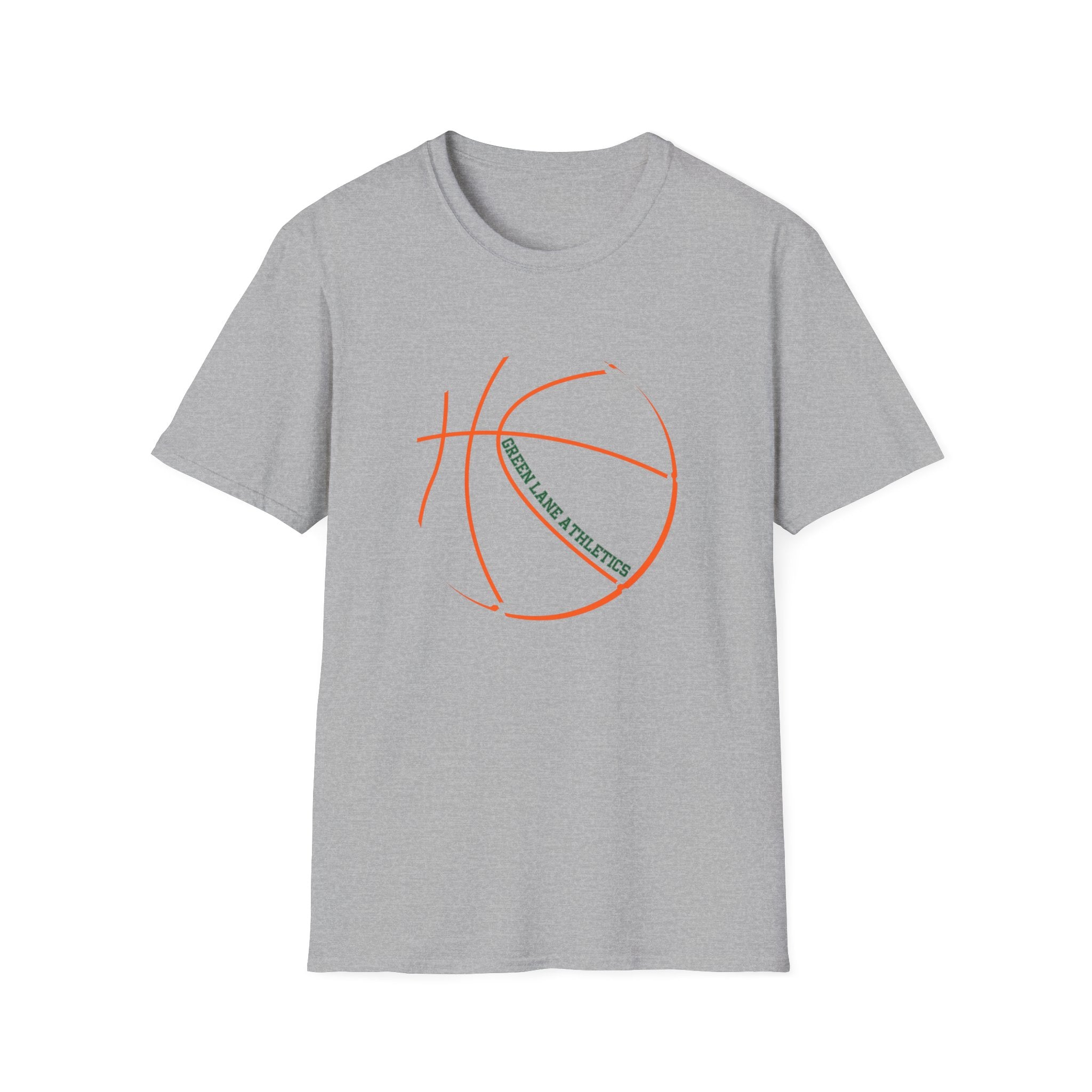 Green Lane Basketball Adult T-Shirt $25
