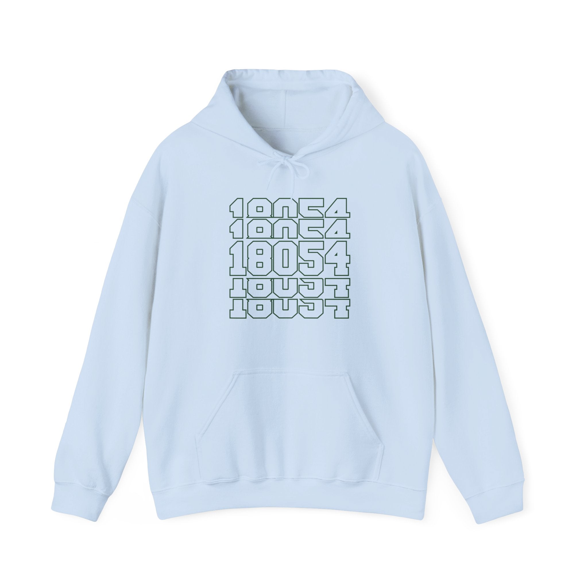 Zip Code Unisex Heavy Blend Hooded Sweatshirt $41