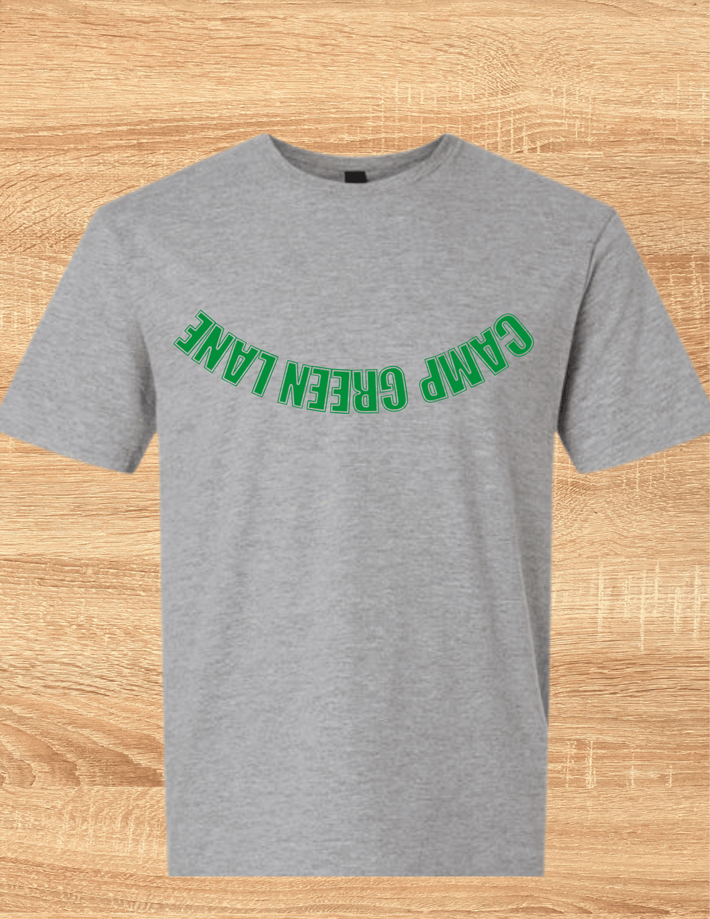 Camp Green Lane Upside Down Tee